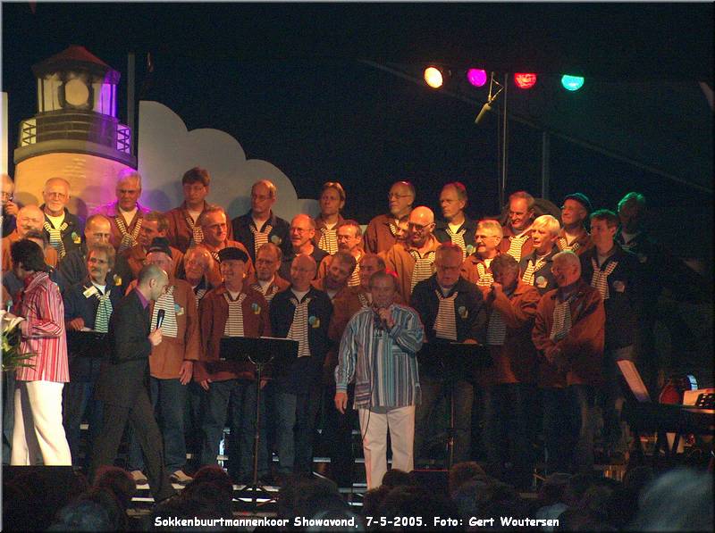 HPIM6494.JPG  Sokkenbuurtmannenkoor Showavond, 7-5-2005