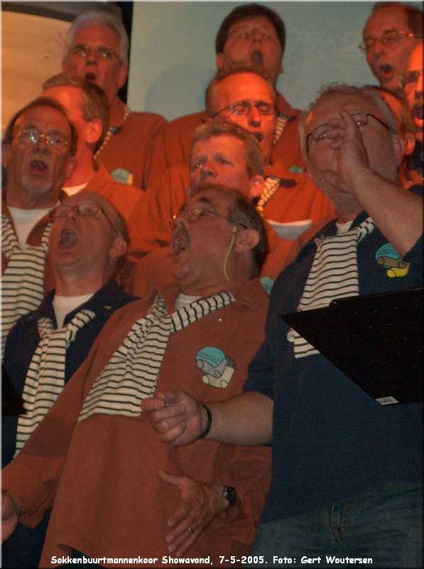 HPIM6543.JPG  Sokkenbuurtmannenkoor Showavond, 7-5-2005