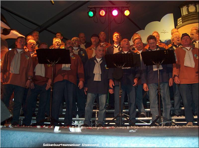 HPIM6546.JPG  Sokkenbuurtmannenkoor Showavond, 7-5-2005