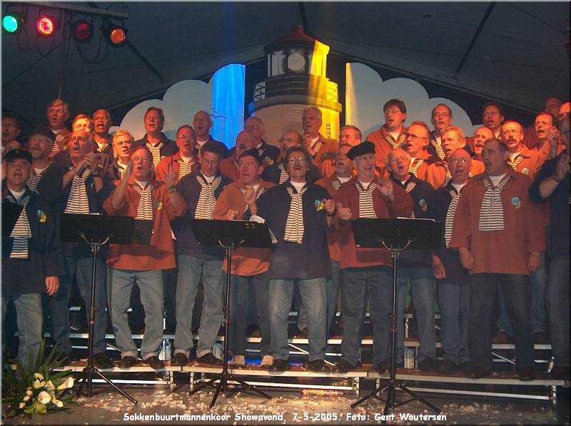 HPIM6598.JPG  Sokkenbuurtmannenkoor Showavond, 7-5-2005