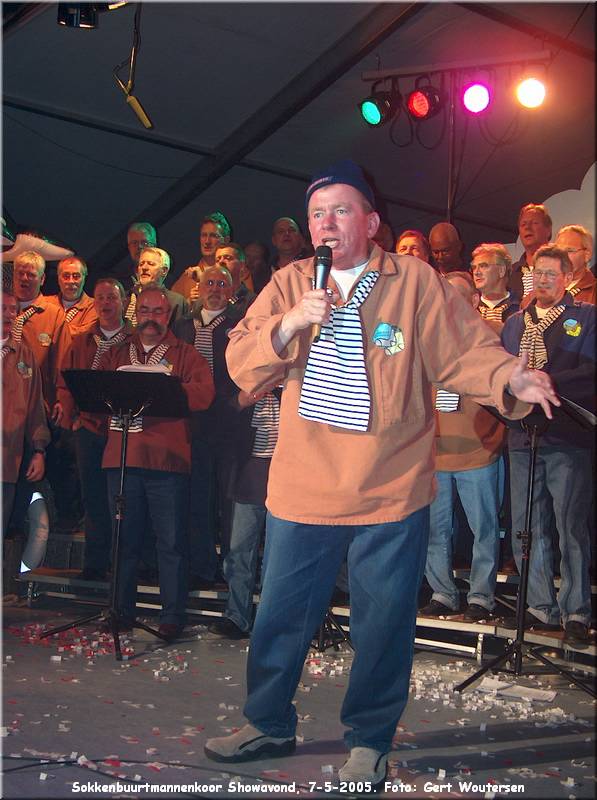 HPIM6609.JPG  Sokkenbuurtmannenkoor Showavond, 7-5-2005