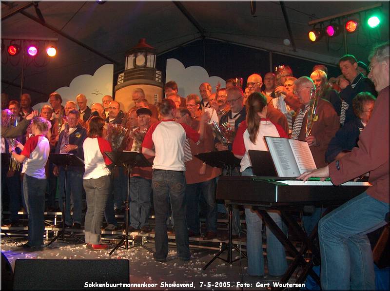 HPIM6613.JPG  Sokkenbuurtmannenkoor Showavond, 7-5-2005