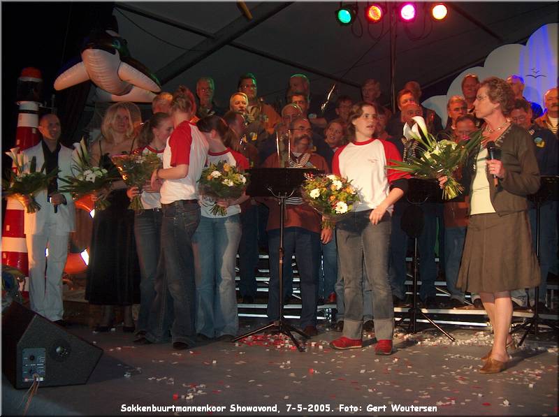 HPIM6617.JPG  Sokkenbuurtmannenkoor Showavond, 7-5-2005