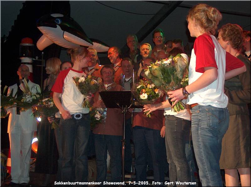 HPIM6618.JPG  Sokkenbuurtmannenkoor Showavond, 7-5-2005