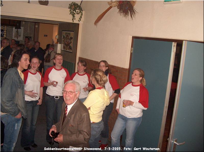 HPIM6643.JPG  Sokkenbuurtmannenkoor Showavond, 7-5-2005