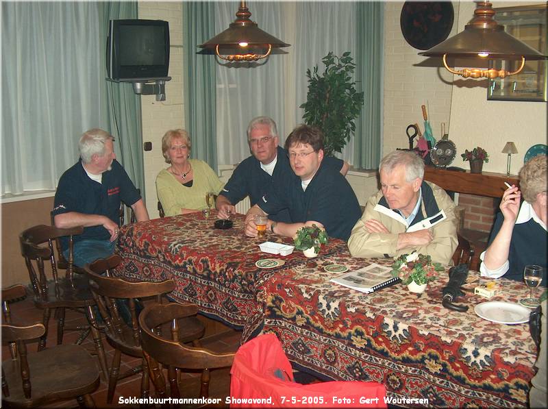 HPIM6663.JPG  Sokkenbuurtmannenkoor Showavond, 7-5-2005